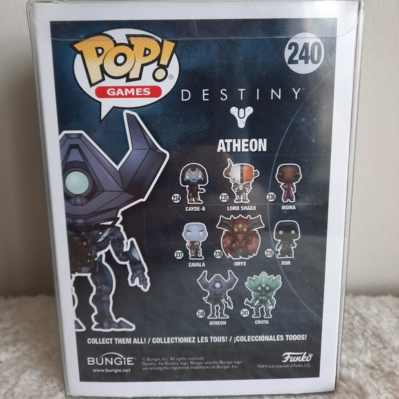 FUNKO POP Atheon Destiny 1 GameStop Exclusive #240 - Picture 5 of 7
